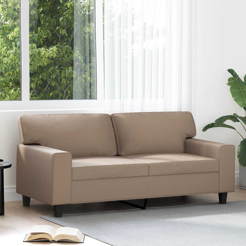 vidaXL Armchair 60 cm artificial leather black