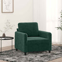 vidaXL Fauteuil 60 cm fluweel lichtgrijs