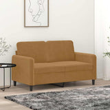 vidaXL Fauteuil 60 cm fluweel lichtgrijs