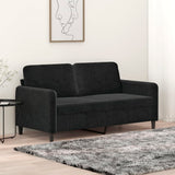 vidaXL Fauteuil 60 cm fluweel lichtgrijs