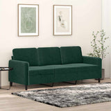 vidaXL Fauteuil 60 cm fluweel lichtgrijs