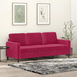 vidaXL Fauteuil 60 cm fluweel lichtgrijs