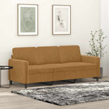 vidaXL Fauteuil 60 cm fluweel lichtgrijs