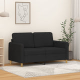 vidaXL Fauteuil 60 cm stof lichtgrijs