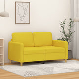 vidaXL Fauteuil 60 cm stof lichtgrijs