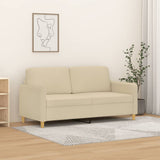 vidaXL Fauteuil 60 cm stof lichtgrijs