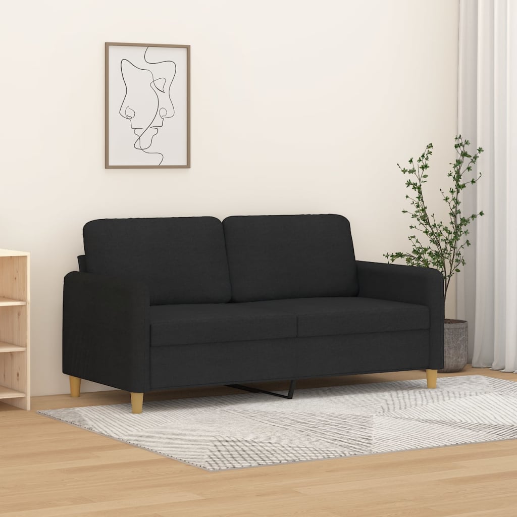 vidaXL Fauteuil 60 cm stof lichtgrijs