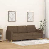 vidaXL Fauteuil 60 cm stof lichtgrijs