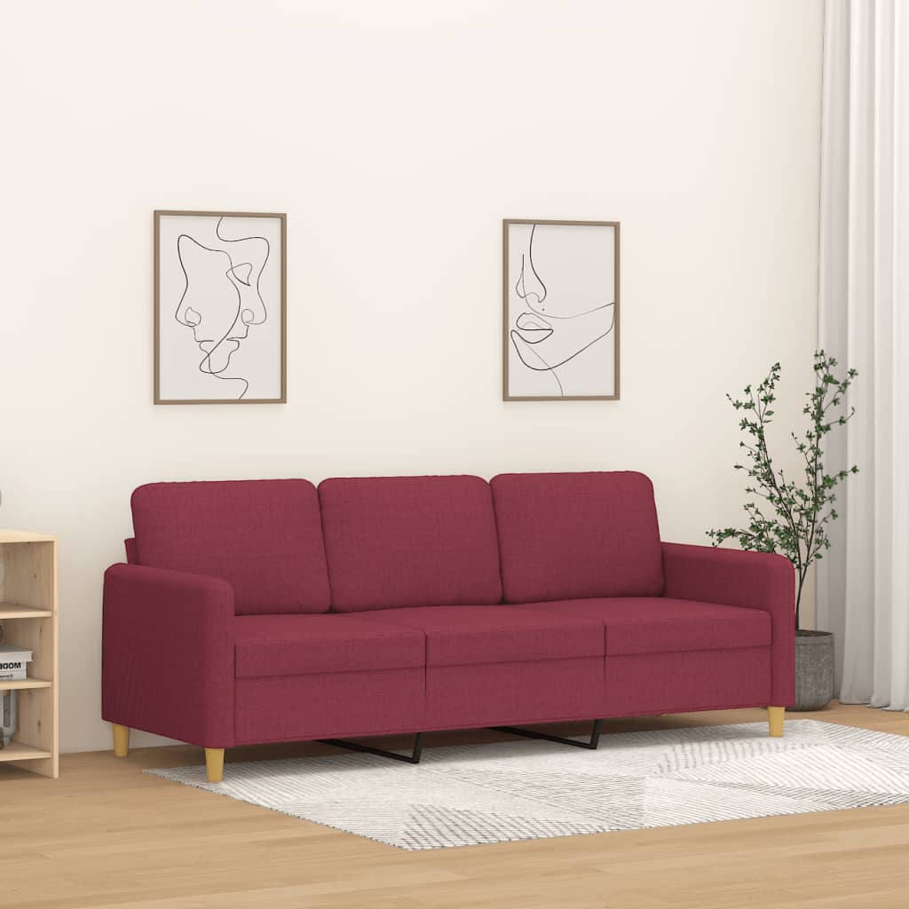 vidaXL Fauteuil 60 cm stof lichtgrijs