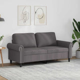 vidaXL Fauteuil 60 cm kunstleer zwart