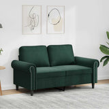 vidaXL Fauteuil 60 cm fluweel lichtgrijs