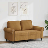 vidaXL Fauteuil 60 cm fluweel lichtgrijs