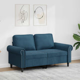 vidaXL Fauteuil 60 cm fluweel lichtgrijs
