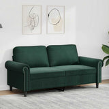 vidaXL Fauteuil 60 cm fluweel lichtgrijs