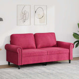 vidaXL Fauteuil 60 cm fluweel lichtgrijs