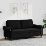 vidaXL Fauteuil 60 cm fluweel lichtgrijs