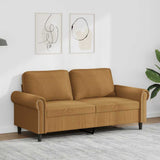 vidaXL Fauteuil 60 cm fluweel lichtgrijs