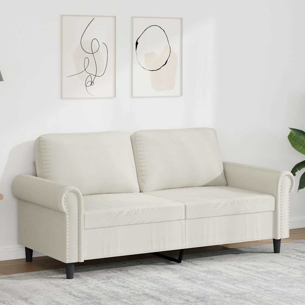 vidaXL Fauteuil 60 cm fluweel lichtgrijs