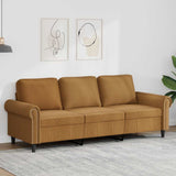 vidaXL Fauteuil 60 cm fluweel lichtgrijs
