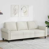 vidaXL Fauteuil 60 cm fluweel lichtgrijs