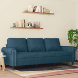 vidaXL Fauteuil 60 cm fluweel lichtgrijs