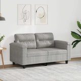 vidaXL Fauteuil 60 cm microvezelstof taupe