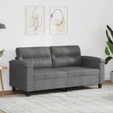 vidaXL Fauteuil 60 cm microvezelstof taupe