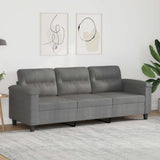 vidaXL Fauteuil 60 cm microvezelstof taupe