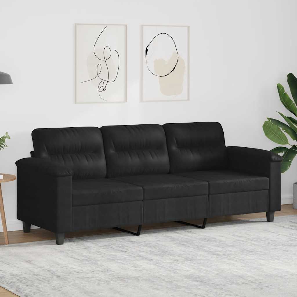 vidaXL Fauteuil 60 cm microvezelstof taupe
