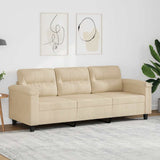 vidaXL Fauteuil 60 cm microvezelstof taupe