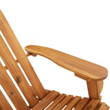 vidaXL Schommelstoel Adirondack massief acaciahout