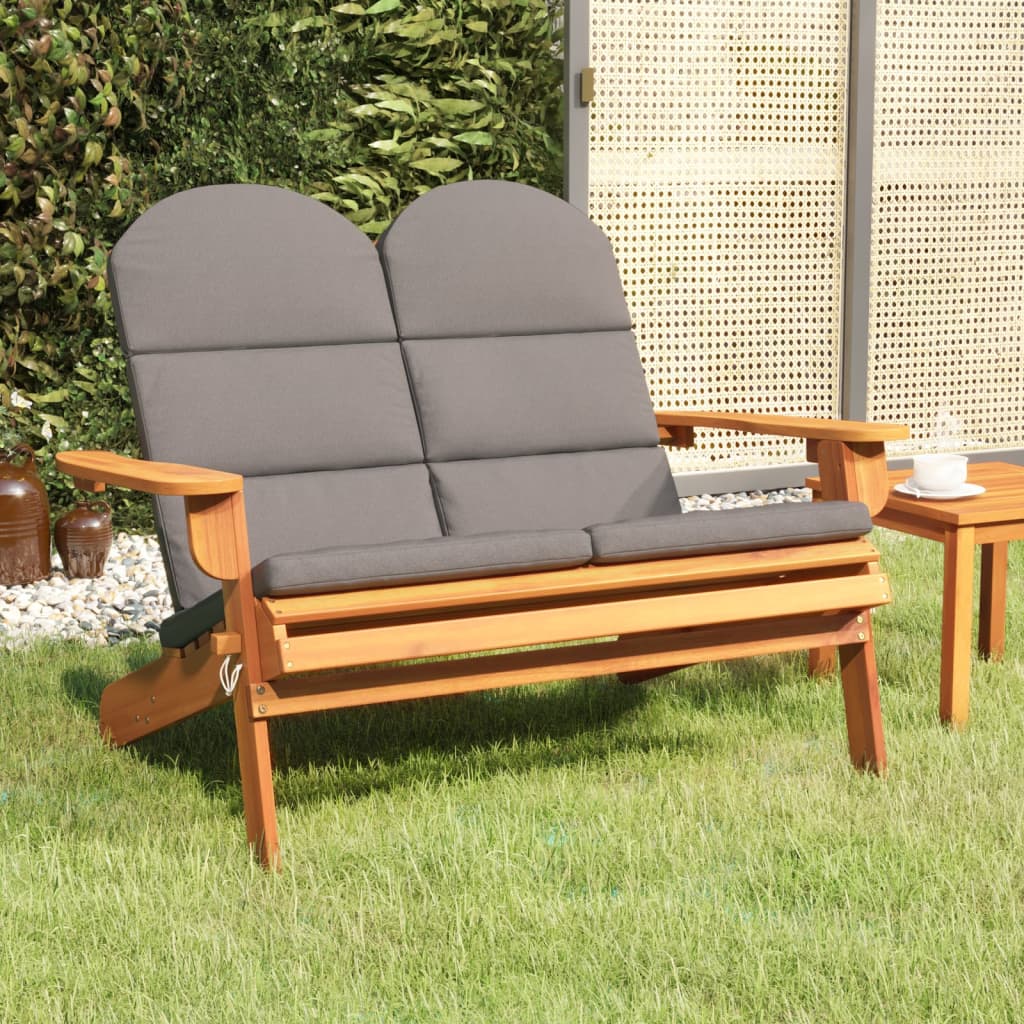 vidaXL Tuinbank Adirondack 126 cm massief acaciahout