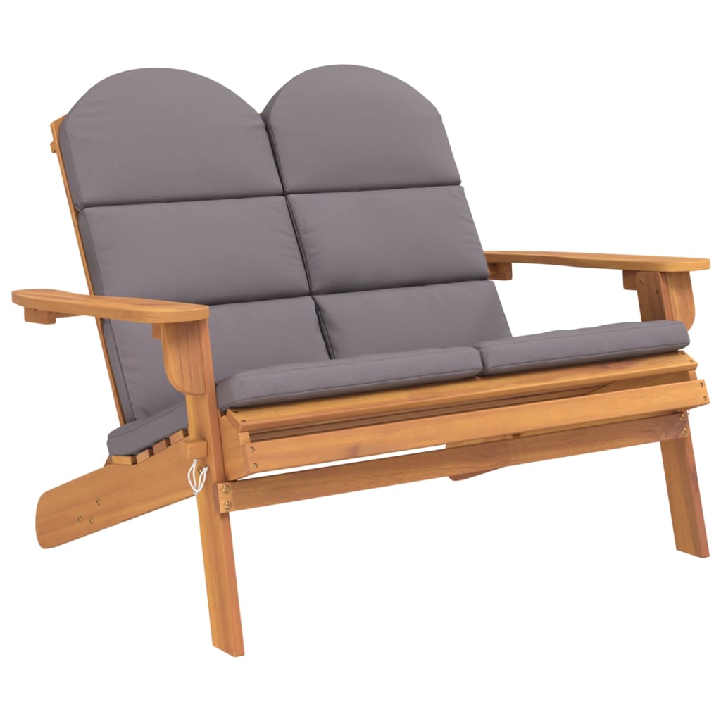 vidaXL Tuinbank Adirondack 126 cm massief acaciahout