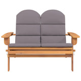 vidaXL Tuinbank Adirondack 126 cm massief acaciahout