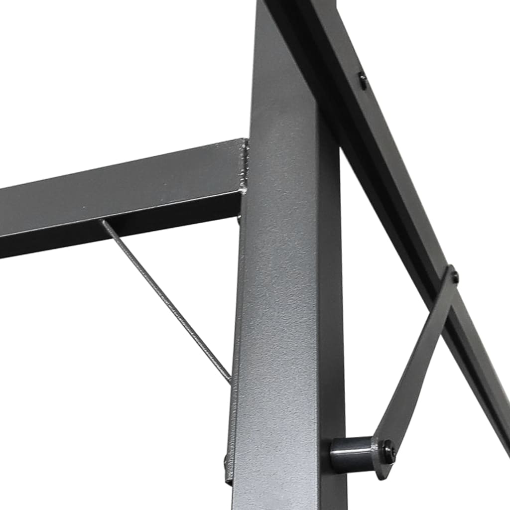 vidaXL Pergola with Retractable Roof 295x292x230 Taupe