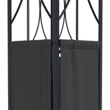 vidaXL Gazebo with Roof 300x300x270 cm Steel Anthracite