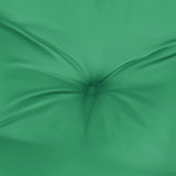 vidaXL Garden Chair Cushions 2 pcs Low Back 100x50x7 cm Fabric Green