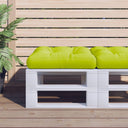 vidaXL Palletkussen 50x50x12 cm stof antracietkleurig