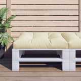 vidaXL Palletkussen 50x50x12 cm stof antracietkleurig