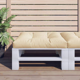 vidaXL Palletkussen 50x50x12 cm stof antracietkleurig
