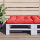 vidaXL Palletkussen 50x50x12 cm stof antracietkleurig