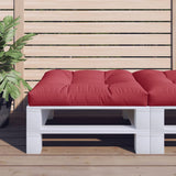vidaXL Palletkussen 50x50x12 cm stof antracietkleurig