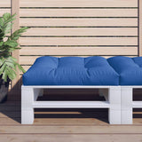 vidaXL Palletkussen 50x50x12 cm stof antracietkleurig