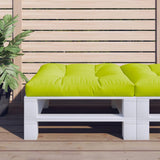 vidaXL Palletkussen 50x50x12 cm stof antracietkleurig