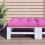 vidaXL Palletkussen 50x50x12 cm stof antracietkleurig