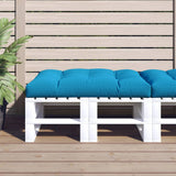 vidaXL Palletkussen 50x50x12 cm stof antracietkleurig