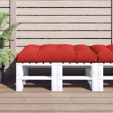 vidaXL Palletkussen 50x50x12 cm stof antracietkleurig