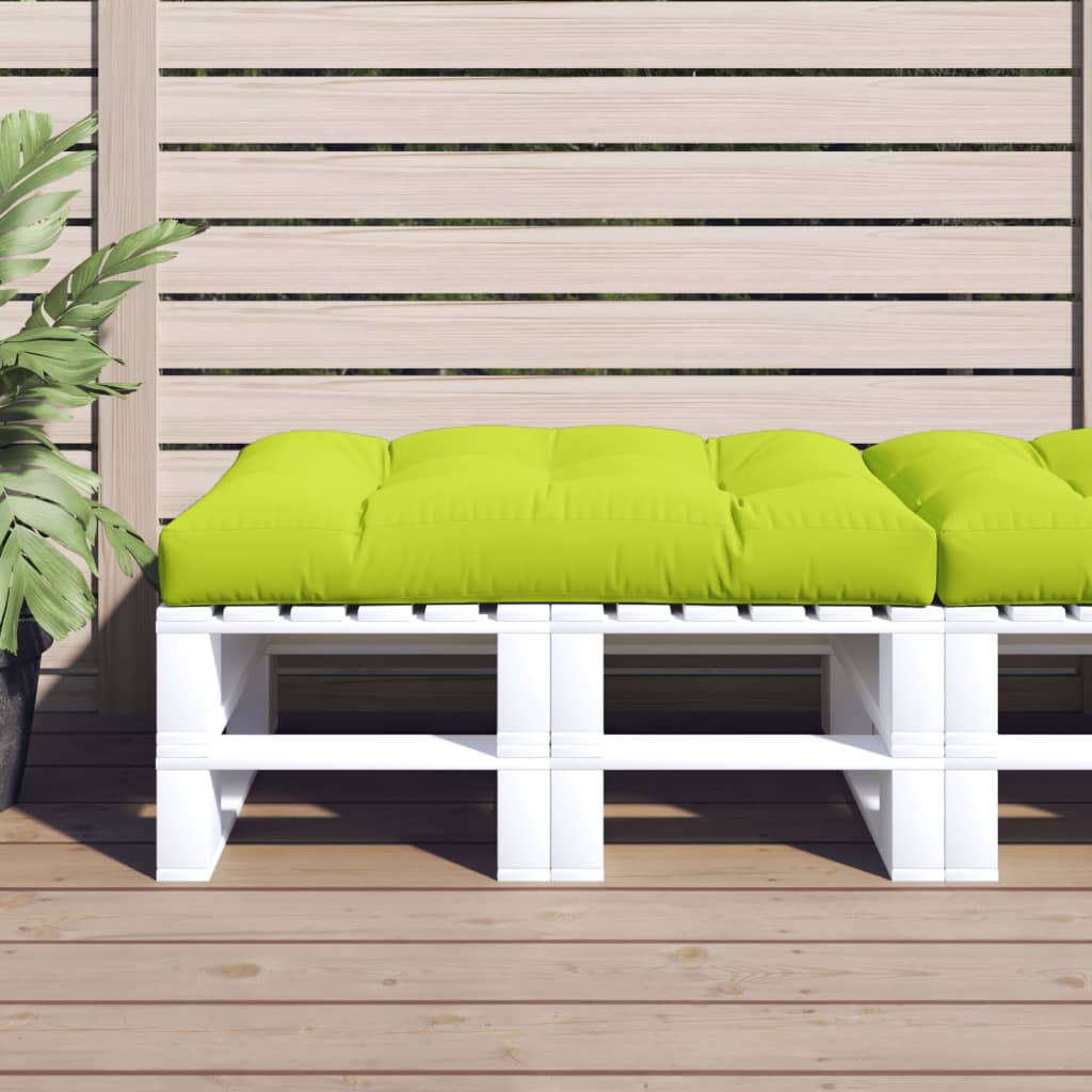 vidaXL Palletkussen 50x50x12 cm stof antracietkleurig