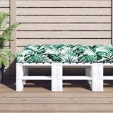 vidaXL Palletkussen 50x50x12 cm stof antracietkleurig