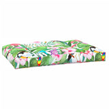 vidaXL Palletkussen 50x50x12 cm stof antracietkleurig